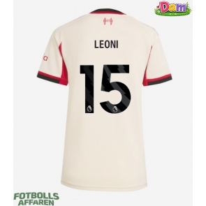 Liverpool Giovanni Leoni #15 Bortatröja Kvinnor 2025-26 Kortärmad